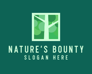 Nature Tree Branches logo design