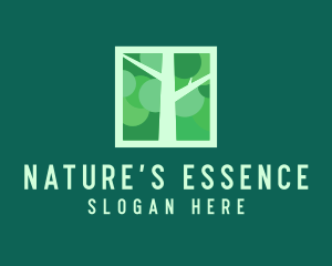 Nature Tree Branches logo design