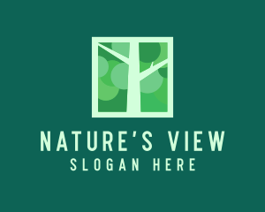 Nature Tree Branches logo design