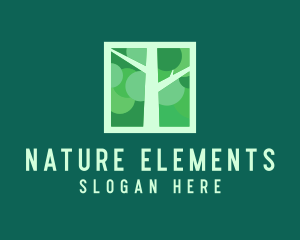 Nature Tree Branches logo design