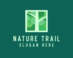 Nature Tree Branches logo design