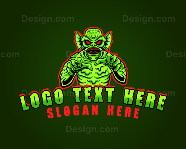 Swamp Monster Gaming Logo