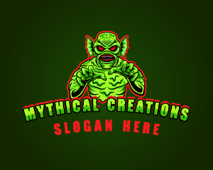 Swamp Monster Gaming logo design