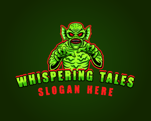 Swamp Monster Gaming logo design