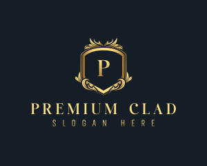 Premium Ornament Crest logo design