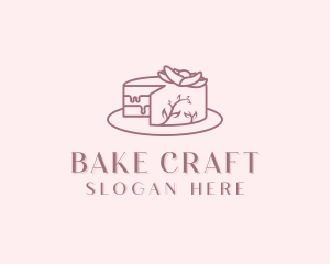 Sweet Cake Dessert logo design