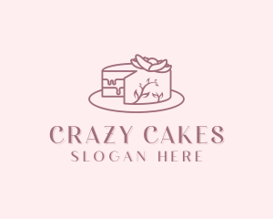 Sweet Cake Dessert logo design