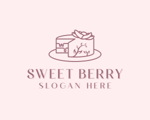 Sweet Cake Dessert logo design