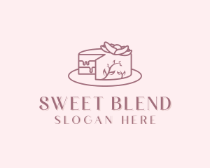 Sweet Cake Dessert logo design