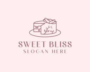 Sweet Cake Dessert logo design