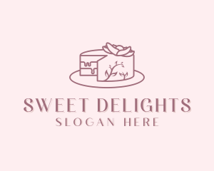 Sweet Cake Dessert logo