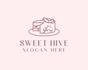 Sweet Cake Dessert logo design