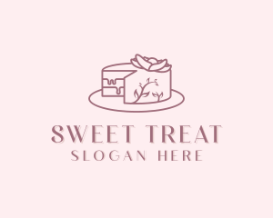 Sweet Cake Dessert logo design