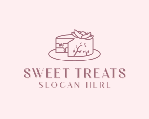 Sweet Cake Dessert logo