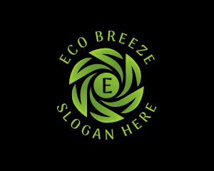 Natural Eco Leaves logo design