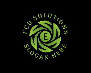 Natural Eco Leaves logo design