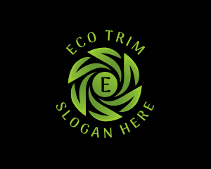 Natural Eco Leaves logo design