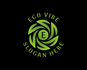 Natural Eco Leaves logo design