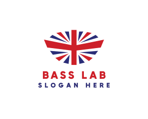 Great Britain Flag logo design