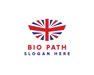 Great Britain Flag logo design