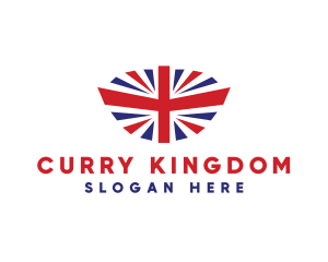 Great Britain Flag logo design