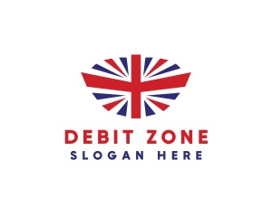 Great Britain Flag logo design