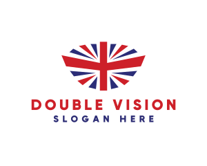 Great Britain Flag logo design