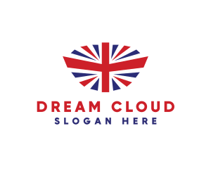 Great Britain Flag logo design