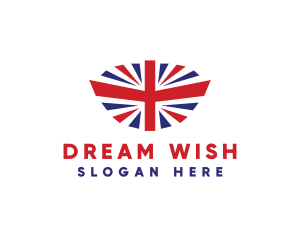 Great Britain Flag logo design