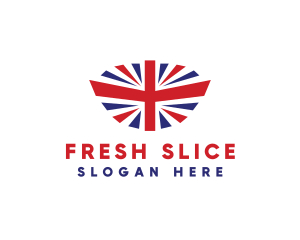 Great Britain Flag logo design