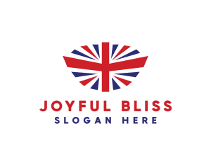 Great Britain Flag logo design