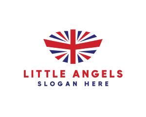 Great Britain Flag logo design