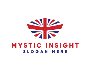 Great Britain Flag logo design