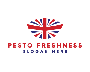 Great Britain Flag logo design