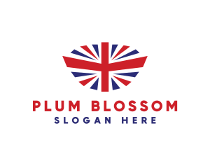 Great Britain Flag logo design