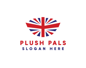 Great Britain Flag logo design