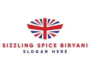 Great Britain Flag logo design