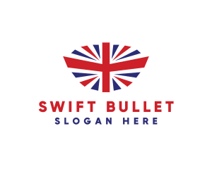 Great Britain Flag logo design