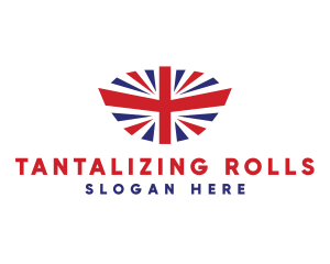 Great Britain Flag logo design