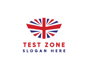 Great Britain Flag logo design