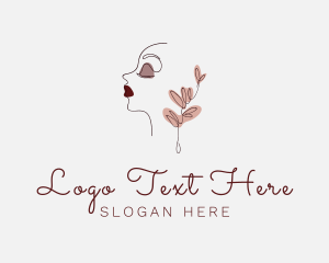 Natural Face Beauty  Logo