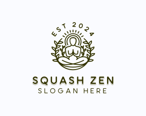 Zen Leaf Yoga logo design