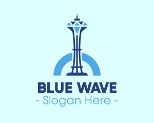 Blue Diamond Skyscraper logo