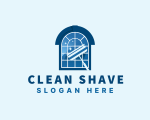 Window Wiper Cleaning logo design