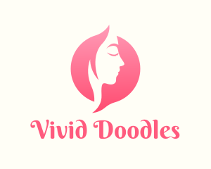 Pink Facial Spa logo design