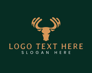 Moose Elk Antler logo