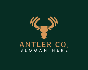 Moose Elk Antler logo