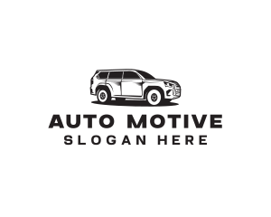 Auto Vehicle SUV logo design