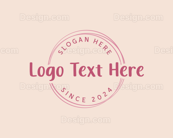 Startup Feminine Business Logo