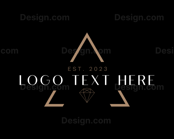 Minimalist Elegant Fashion Diamond Logo